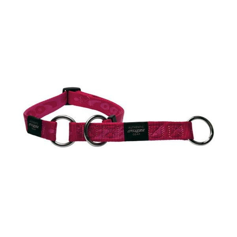 Rogz XL Alpinist Slipband Ayarlanabilir Dokuma Boyun Tasması Kırmızı 2,5x43-70 Cm | Köpek Boyun Tasması Rogz XL Alpinist Slipband Ayarlanabilir Dokuma Boyun Tasması Kırmızı 2,5x43-70 Cm | Köpek Boyun Tasması