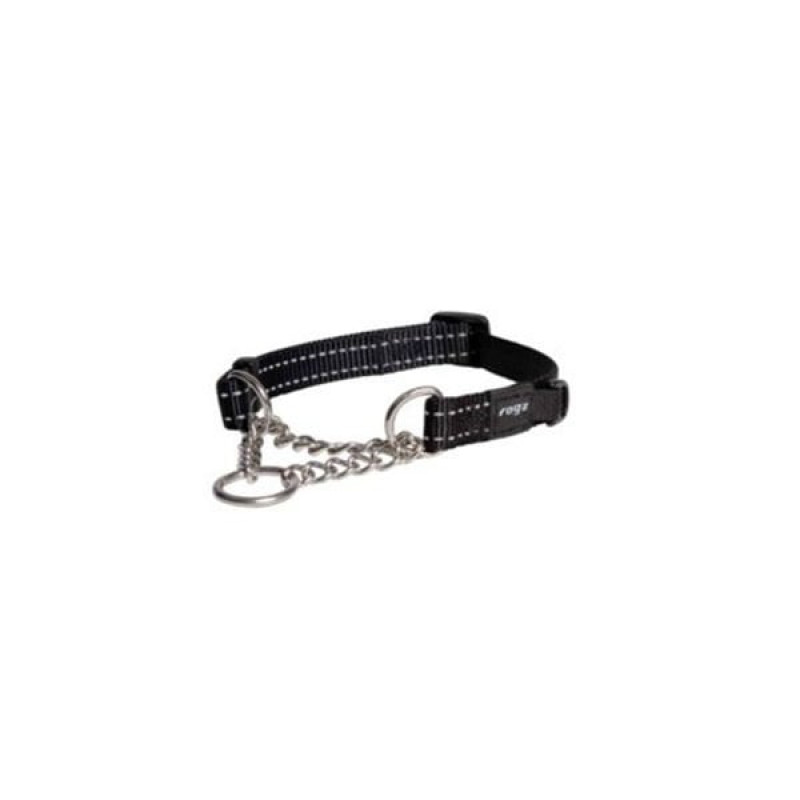 Rogz XL Utility Control Chain Halsband Kontrol Zincirli Boyun Tasması Siyah 2.5x45-70 Cm | Köpek Boyun Tasması Rogz XL Utility Control Chain Halsband Kontrol Zincirli Boyun Tasması Siyah 2.5x45-70 Cm | Köpek Boyun Tasması