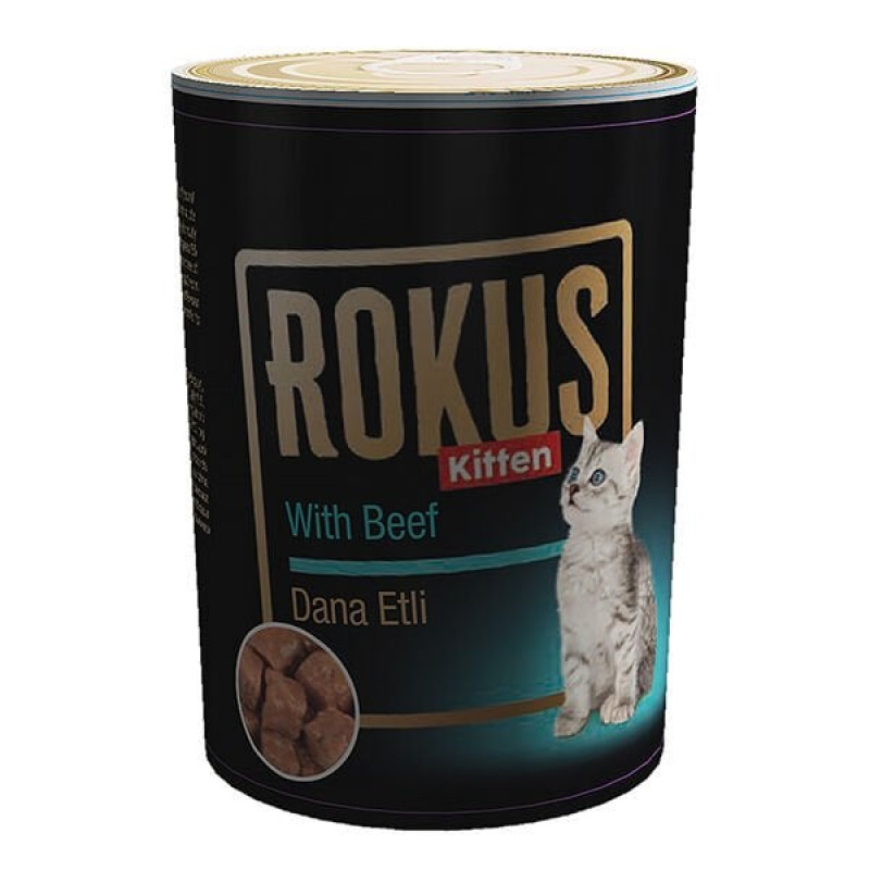 Rokus 410 Gr Kitten Dana | Yavru Kedi Maması Rokus 410 Gr Kitten Dana | Yavru Kedi Maması