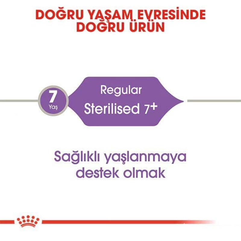 Royal Canin 1,5 Kg +7 Sterilised | Kısırlaştırılmış Kedi Maması