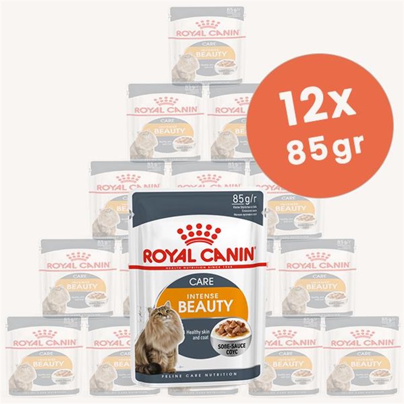 Royal Canin 12 Adet İntense Beauty Jelly 85 Gr | Yetişkin Kedi Maması Royal Canin 12 Adet İntense Beauty Jelly 85 Gr | Yetişkin Kedi Maması