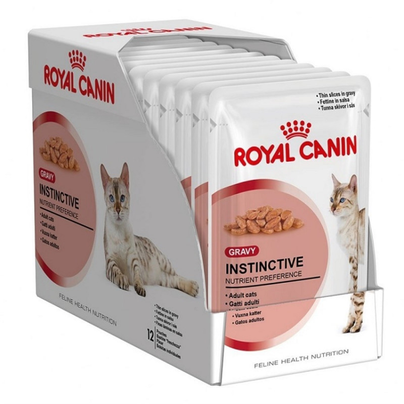 Royal Canin 12 Adet Instinctive Gravy Pouch 85 Gr | Yetişkin Kedi Maması Royal Canin 12 Adet Instinctive Gravy Pouch 85 Gr | Yetişkin Kedi Maması