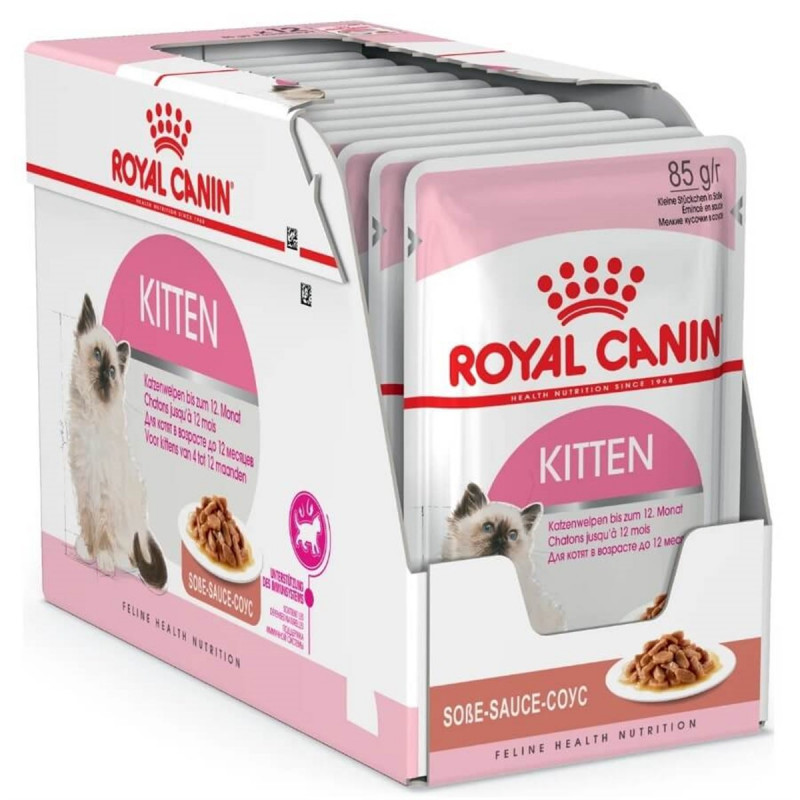 Royal Canin 12 Adet Kitten Gravy 85 Gr | Yavru Kedi Maması Royal Canin 12 Adet Kitten Gravy 85 Gr | Yavru Kedi Maması