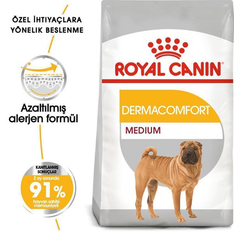 Royal Canin 12 Kg Medium Dermacomfort | Yetişkin Köpek Kuru Maması
