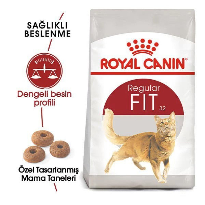Royal Canin 2 Kg Fit 32 Adult | Yetişkin Kuru Kedi Maması