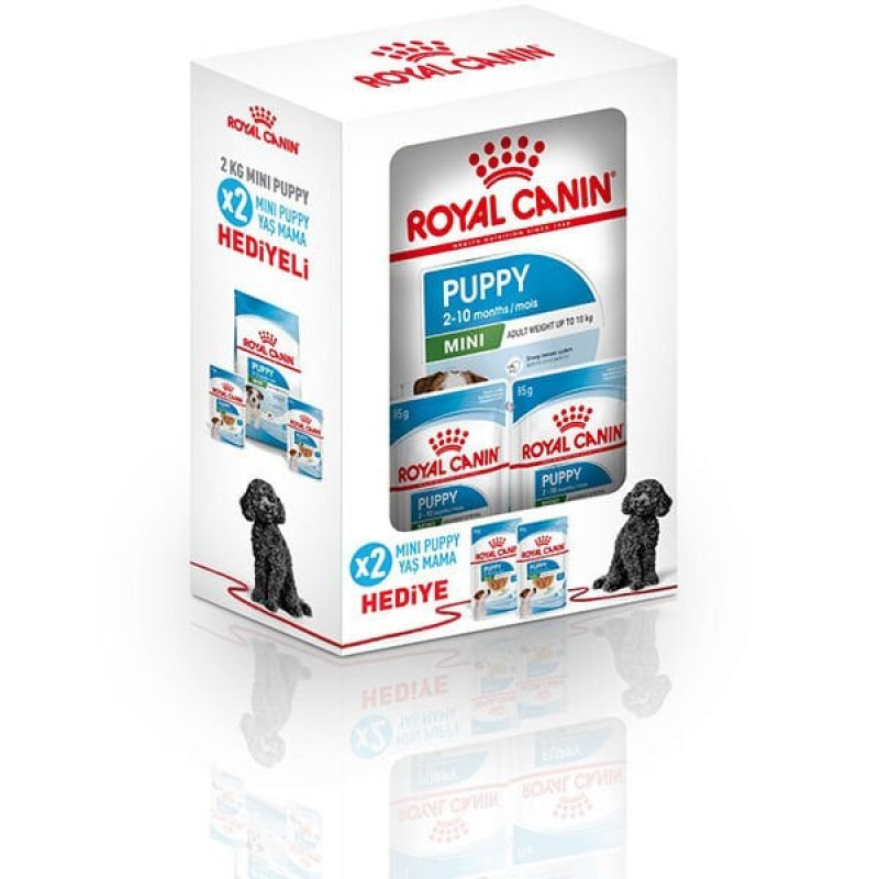 Royal Canin 2 Kg + 2 Konserve Hediyeli Mini Puppy | Yavru Köpek Kuru Maması Royal Canin 2 Kg + 2 Konserve Hediyeli Mini Puppy | Yavru Köpek Kuru Maması