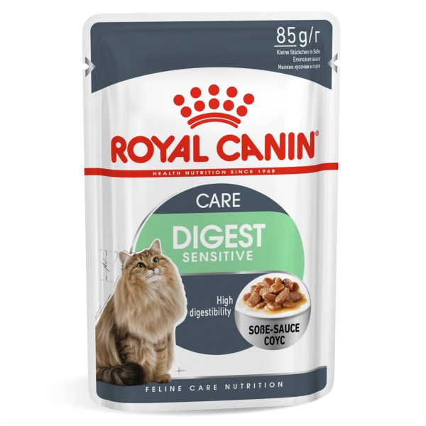 Royal Canin 85 Gr Digest Sensitive Gravy | Yetişkin Kedi Maması