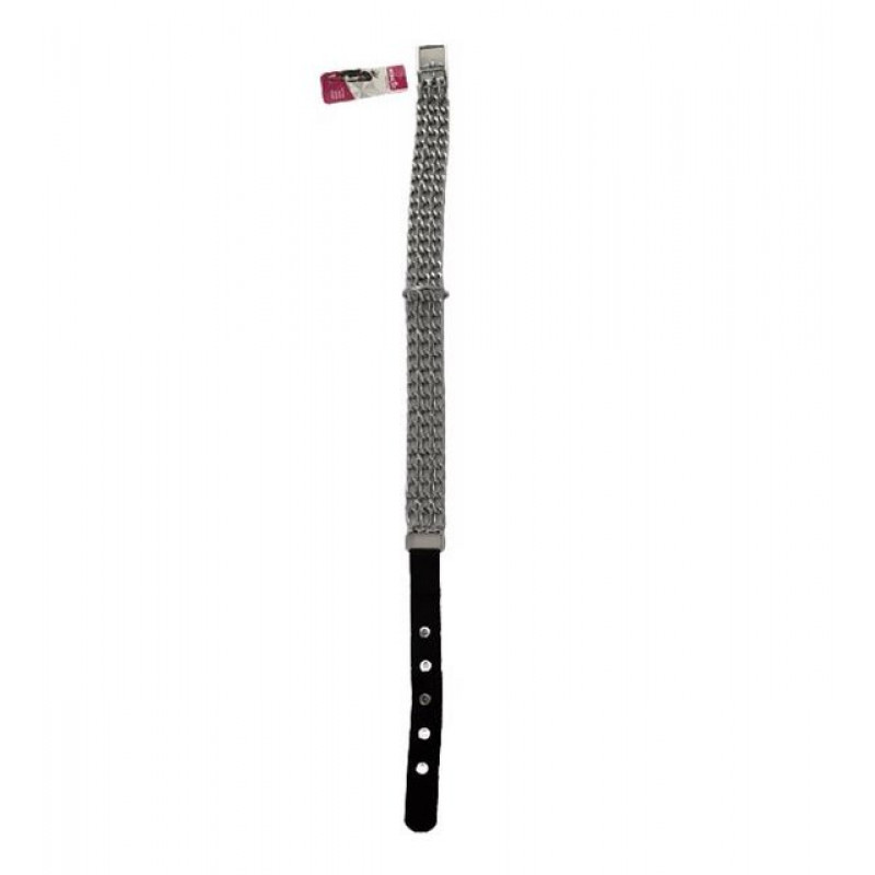 Royalist 55 Cm 3 Lü Zincir Boyun Tasması Siyah 2mm | Köpek Boyun Tasması Royalist 55 Cm 3 Lü Zincir Boyun Tasması Siyah 2mm | Köpek Boyun Tasması