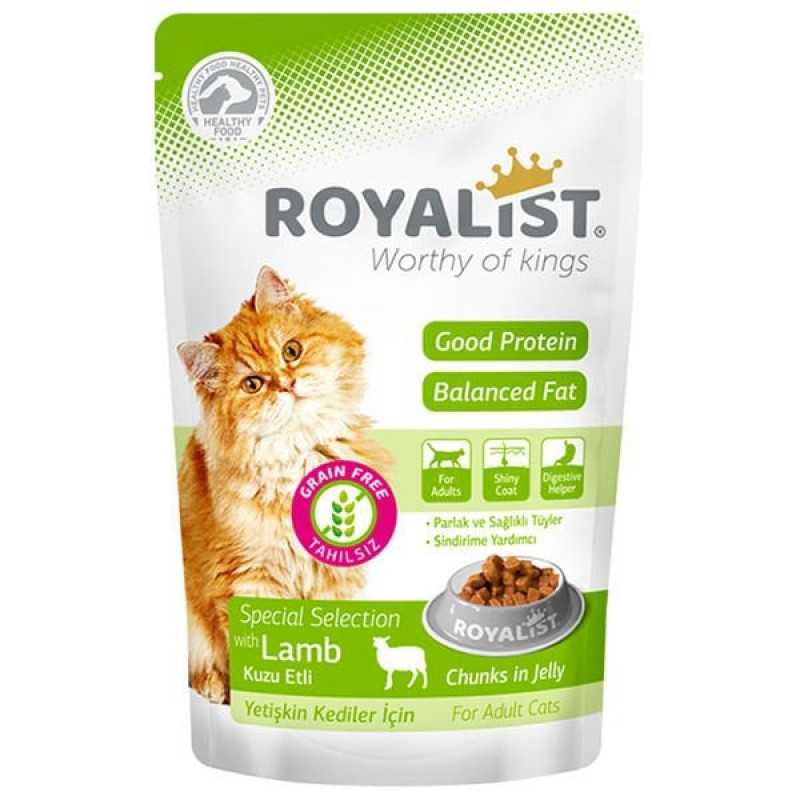 Royalist 85 Gr Special Selection Kuzu | Yetişkin Kedi Maması Royalist 85 Gr Special Selection Kuzu | Yetişkin Kedi Maması