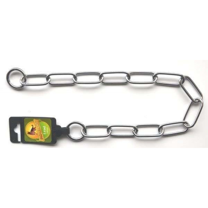 Royalist Sl002-M Kalın Bakla Eğitim Zinciri 4 x 55 Cm | Köpek Eğitim Tasması Royalist Sl002-M Kalın Bakla Eğitim Zinciri 4 x 55 Cm | Köpek Eğitim Tasması