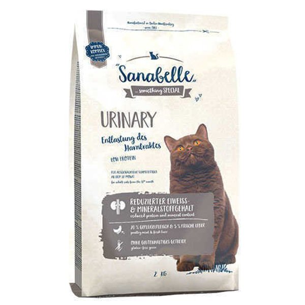 Sanabelle 2 Kg Urinary Glutensiz İdrar Yolları Sağlığı İçin Yetişkin | Yetişkin Kuru Kedi Maması