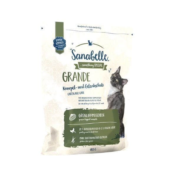 Sanabelle 400 Gr Grande Kıkırdak Sağlığı | Tahılsız Kuru Kedi Maması