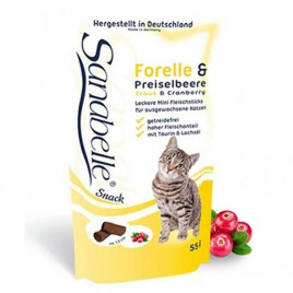 55 Gr Snack Alabalık ve Kızılcık | Kedi Bisküvi Ödül Maması 55 Gr Snack Alabalık ve Kızılcık | Kedi Bisküvi Ödül Maması