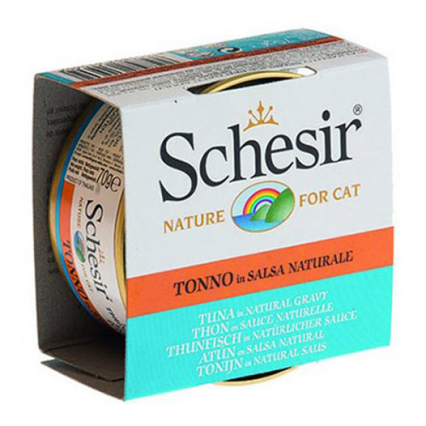 Schesir 6 Adet Gravy Tuna 70 Gr | Yetişkin Kedi Maması
