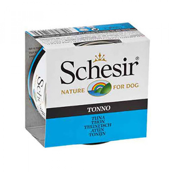Schesir 6 Adet Ton Balıklı Yetişkin 150 Gr | Yetişkin Köpek Konserve Maması