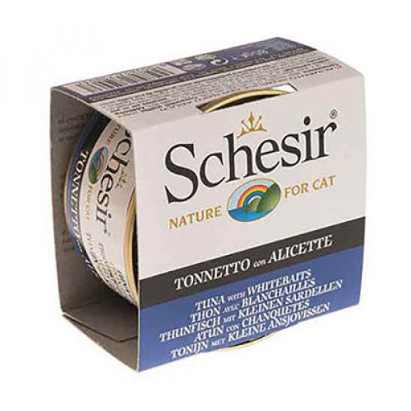 Schesir 6 Adet Tonnetto & Nasello 85 Gr | Yetişkin Kedi Maması