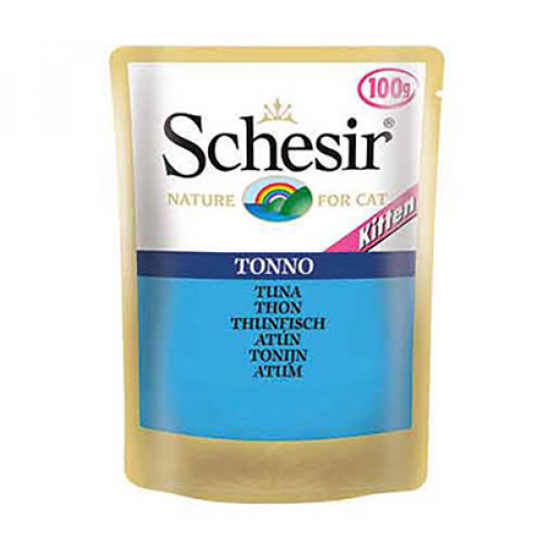 Schesir 6 Adet Tuna Kitten 100 Gr | Yavru Kedi Maması