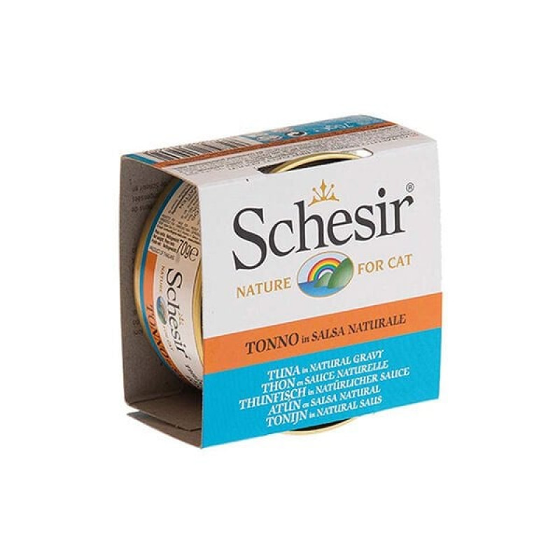 Schesir 70 Gr Et Suyuna Ton | Yetişkin Kedi Maması Schesir 70 Gr Et Suyuna Ton | Yetişkin Kedi Maması