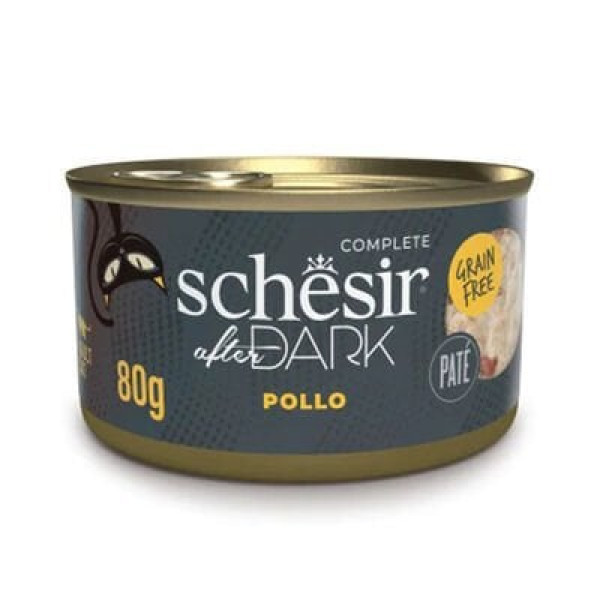 Schesir 80 Gr After Dark Pate Tavuk | Tahılsız Kedi Yaş Maması