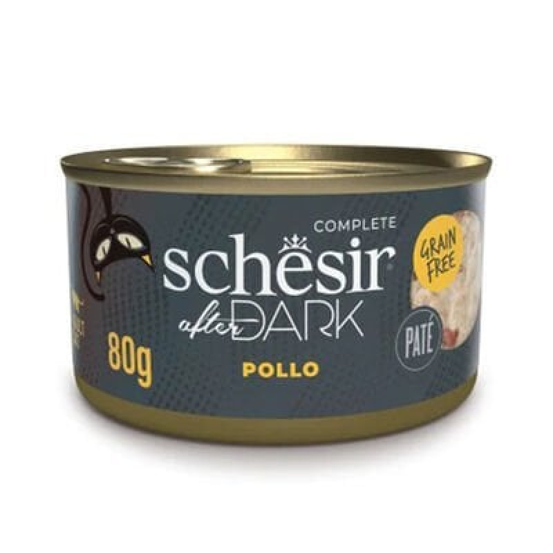 Schesir 80 Gr After Dark Pate Tavuk | Tahılsız Kedi Yaş Maması Schesir 80 Gr After Dark Pate Tavuk | Tahılsız Kedi Yaş Maması