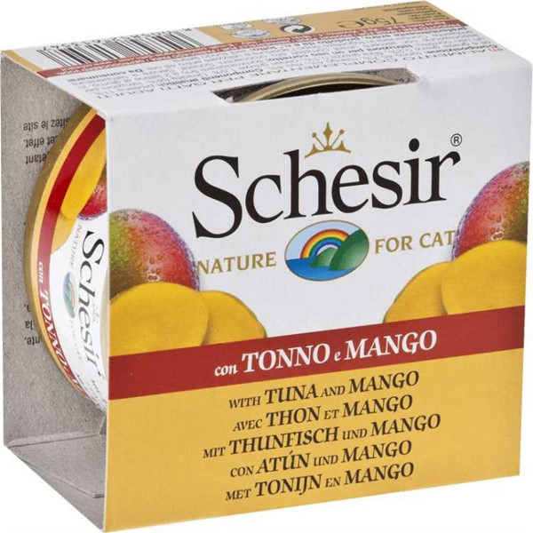 Schesir 85 Gr Fruit Tuna & Mango | Yetişkin Kedi Maması