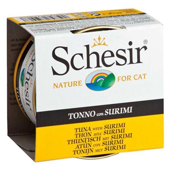Schesir 85 Gr Tuna & Surimi | Yetişkin Kedi Maması