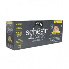 Schesir After Dark Pate Et Suyunda Karışık Lezzetler Yetişkin Konserve Kedi Maması 1 Adet 12x80 Gr