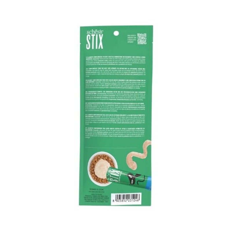 Schesir Cat Stick Ton Balıklı Sıvı Kedi Ödül Maması 1 Adet 6x15 Gr