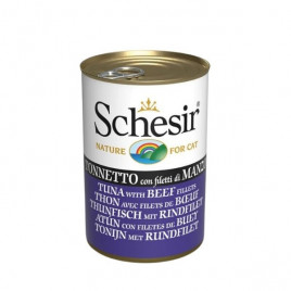 Jöle İçinde Ton Balık ve Dana Etli Yetişkin Konserve Kedi Maması 1 Adet 140 Gr