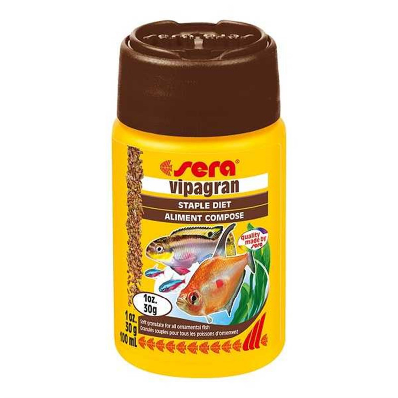 Sera 100 Ml Vipagran Balık Yemi | Tatlı Su Akvaryumu Yemi Sera 100 Ml Vipagran Balık Yemi | Tatlı Su Akvaryumu Yemi