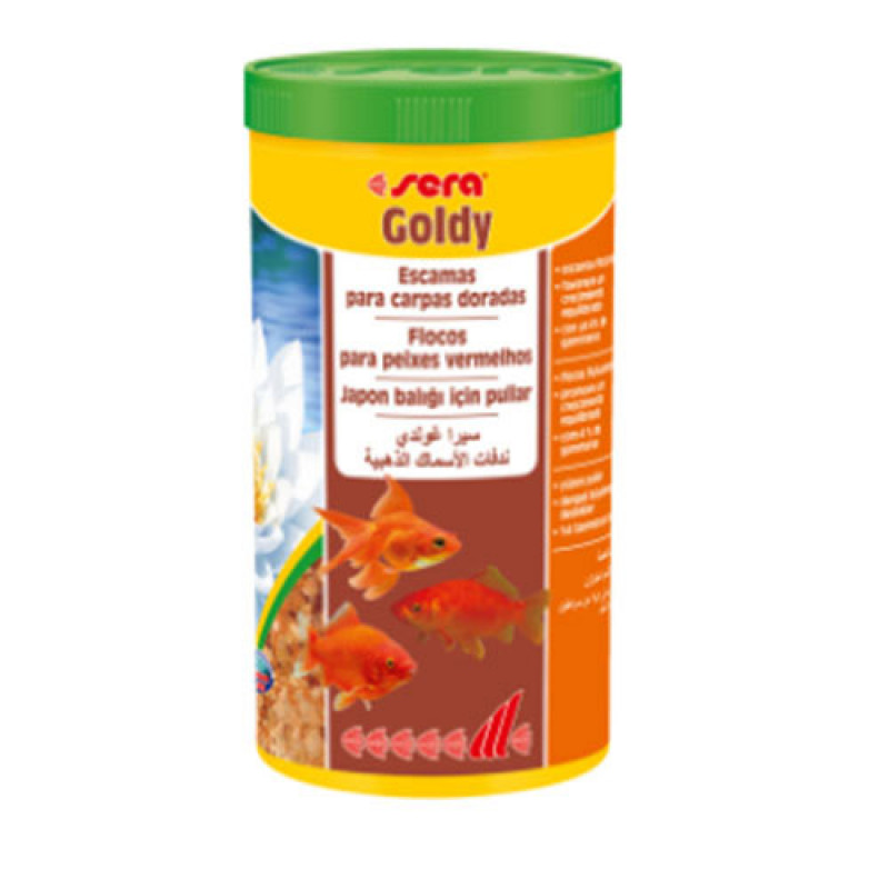 Sera 1000 Ml Goldy Balık Yemi | Tatlı Su Akvaryumu Yemi Sera 1000 Ml Goldy Balık Yemi | Tatlı Su Akvaryumu Yemi