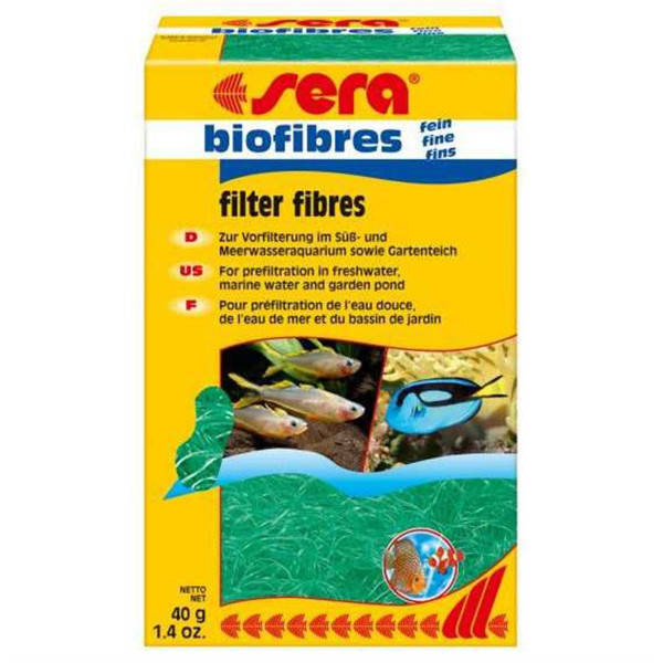 Sera 40 Gr Biofibres  İnce | Akvaryum Filtre Malzemesi