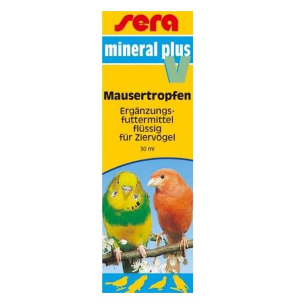 Sera 50 Ml Mineral Plus V | Kuş İlacı