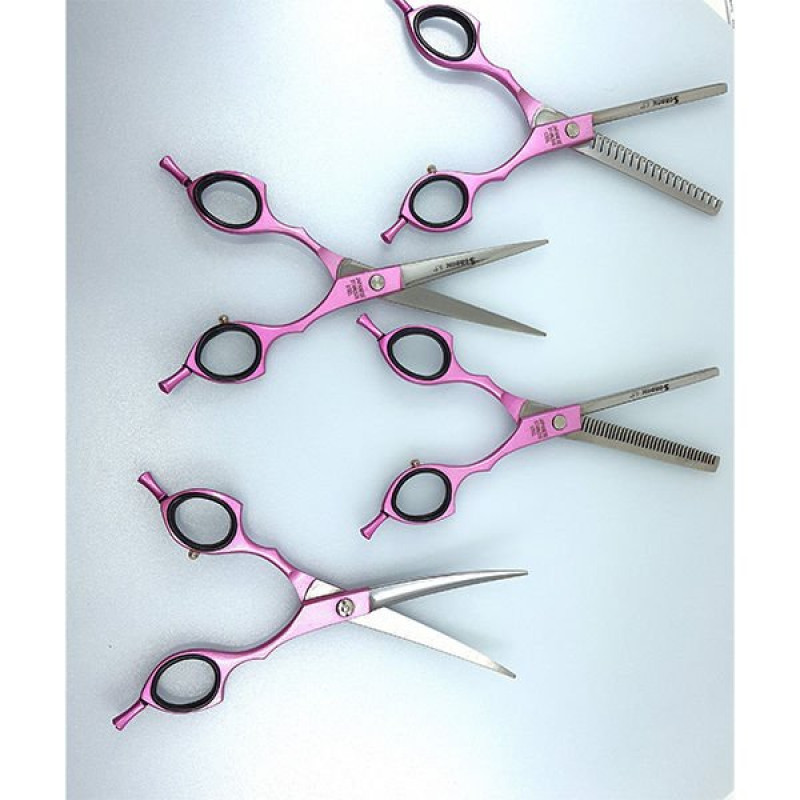 Sgroom 6.5 İnç 4 Adet Tıraş Çantası Seti Pembe | Köpek Makası Sgroom 6.5 İnç 4 Adet Tıraş Çantası Seti Pembe | Köpek Makası