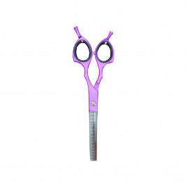 6.5 İnç Ara Tıraş Makası Mor Pembe | Köpek Makası 6.5 İnç Ara Tıraş Makası Mor Pembe | Köpek Makası