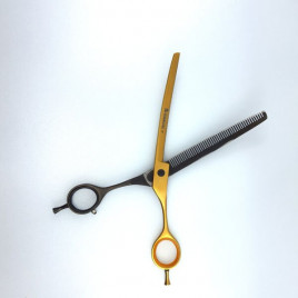 8 İnç Ara Tıraş Makası Sarı Siyah | Köpek Makası 8 İnç Ara Tıraş Makası Sarı Siyah | Köpek Makası