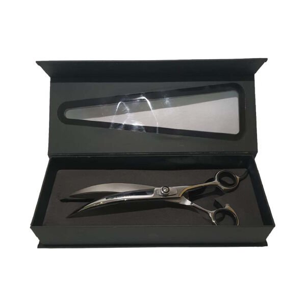 Sgroom 8 İnç %40 Eğri Çelik Tıraş Makası | Köpek Makası