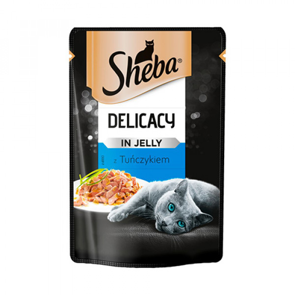 Sheba 85 Gr Ton Balıklı Yetişkin Pouch | Yetişkin Kedi Maması