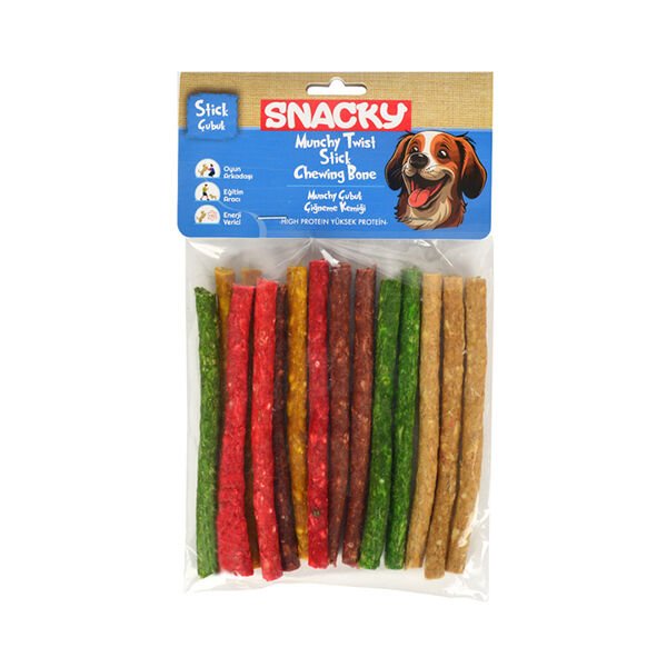 Snacky 105 Gr Munchy Twist Stick | Köpek Kemik Ödül Maması