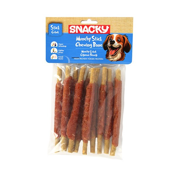 Snacky 120 Gr Munchy Stick Ördek | Köpek Kemik Ödül Maması