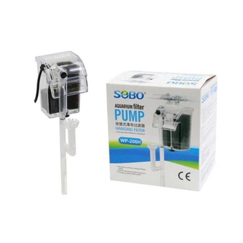Sobo Akvaryum Mini Askı Filtre 3W 250 Lt/h | Akvaryum Filtresi Sobo Akvaryum Mini Askı Filtre 3W 250 Lt/h | Akvaryum Filtresi