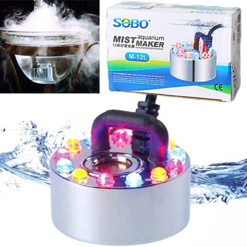 Sobo Akvaryum Sis Makinası M-12L | Akvaryum Taban Malzemesi Sobo Akvaryum Sis Makinası M-12L | Akvaryum Taban Malzemesi