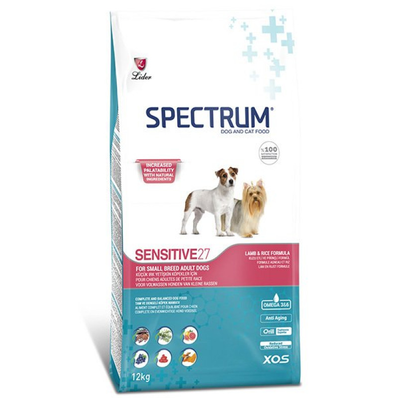 Spectrum 12 Kg Adult Sensitive27 Hipoalerjenik Small Breed Küçük Irk Kuzu Etli Yetişkin | Yetişkin Köpek Kuru Maması Spectrum 12 Kg Adult Sensitive27 Hipoalerjenik Small Breed Küçük Irk Kuzu Etli Yetişkin | Yetişkin Köpek Kuru Maması