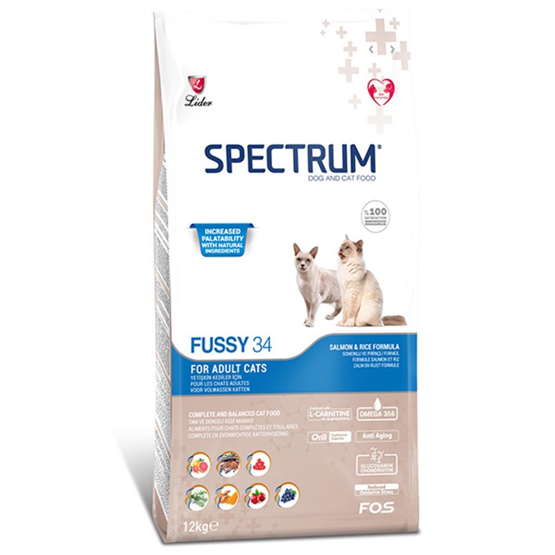 Spectrum 12 Kg Fussy Yetişkin | Yetişkin Kuru Kedi Maması Spectrum 12 Kg Fussy Yetişkin | Yetişkin Kuru Kedi Maması