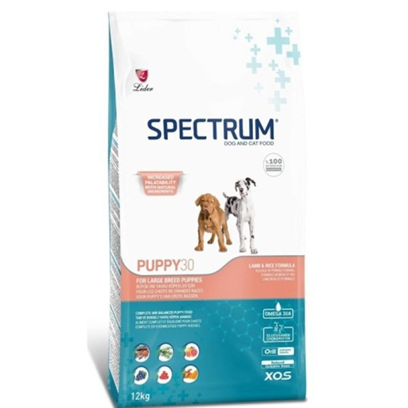 Spectrum 12 Kg Puppy30 Buyuk Irk Kuzu Etli Yavru | Yavru Köpek Kuru Maması Spectrum 12 Kg Puppy30 Buyuk Irk Kuzu Etli Yavru | Yavru Köpek Kuru Maması
