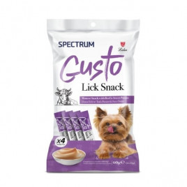 Gusto Dana Etli ve Tatlı Patatesli Sıvı Yetişkin Köpek Ödül Maması 4x15 Gr