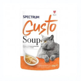 Gusto Soup 50 Gr Tavuklu Somonlu ve Kabaklı Kedi Çorbası