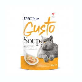 Gusto Soup 50 Gr Tavuklu ve Havuçlu Kedi Çorbası 