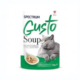 Gusto Soup 50 Gr Ton Balıklı Uskumrulu ve Brokolili Kedi Çorbası 