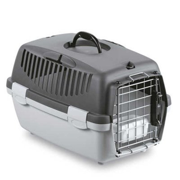 Stefanplast 48x32x31 Cm Gulliver 1 Deluxe Taşıma Çantası Gri | Kedi Taşıma Kutusu